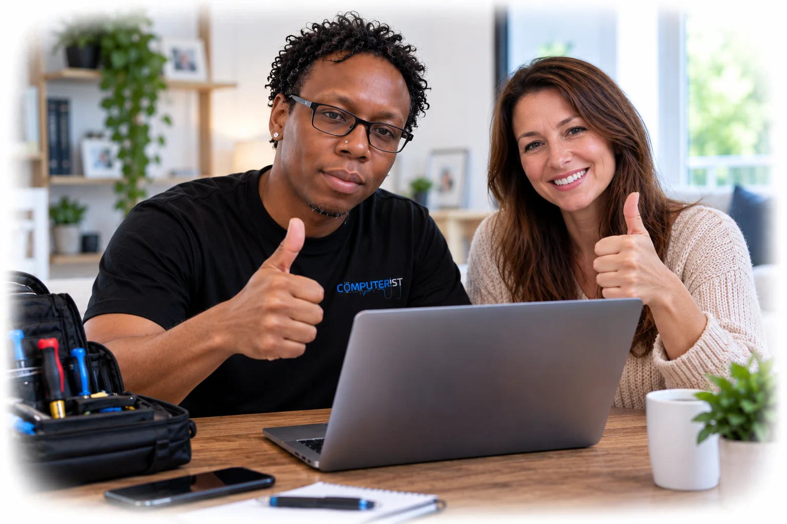 Computerist IT technician providing professional computer repair and malware removal support