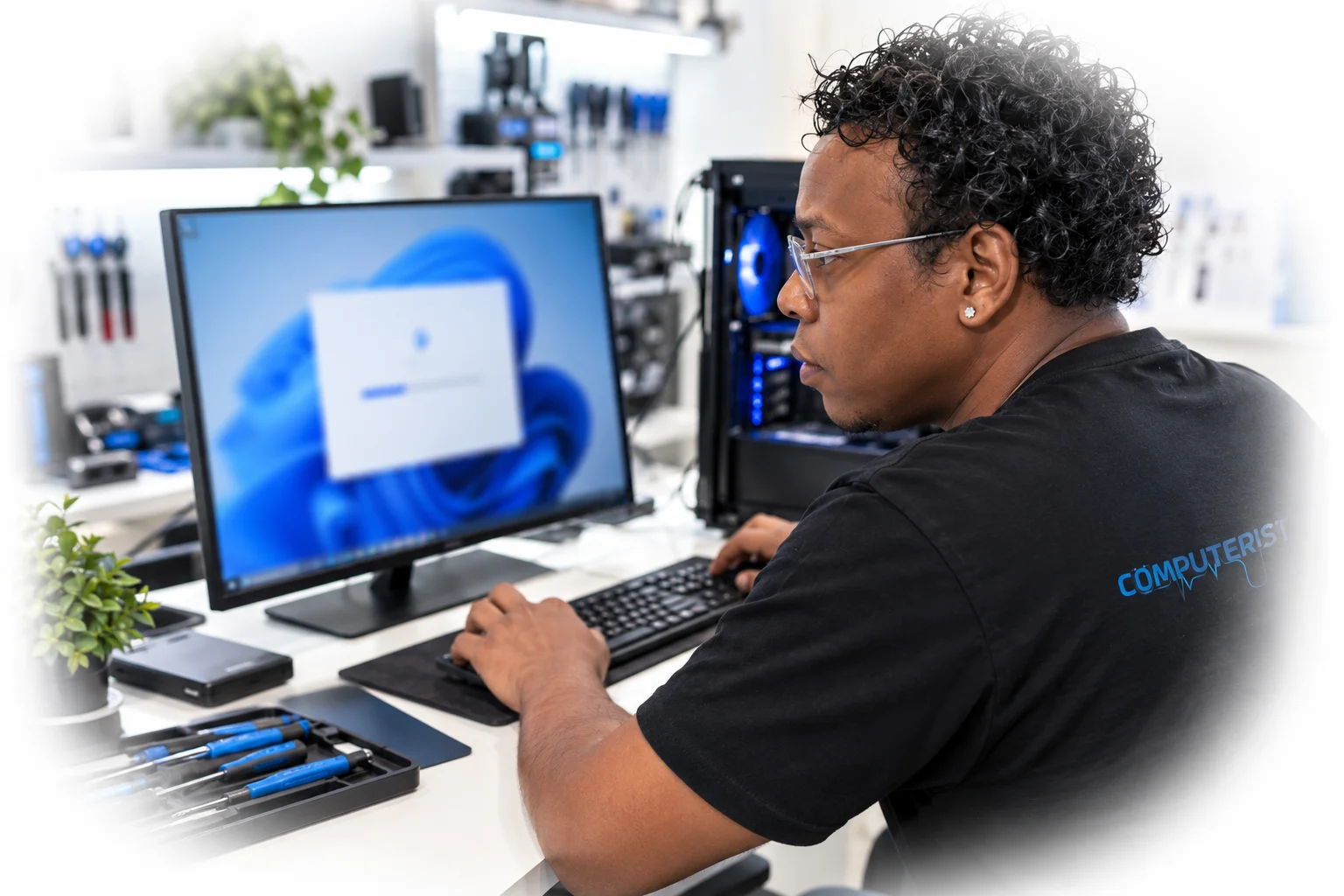 Computer software setup and configuration support