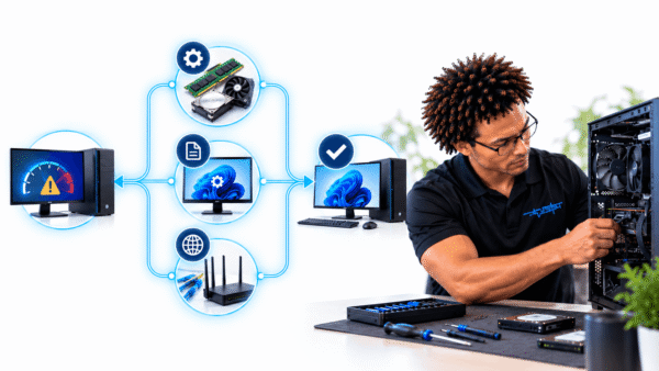 Computerist Diagnosing A Computer